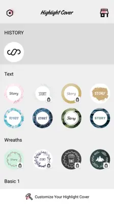 Highlight Cover Maker android App screenshot 0