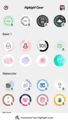 Highlight Cover Maker android App screenshot 1
