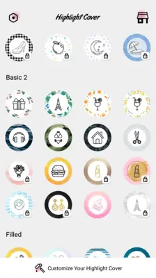 Highlight Cover Maker android App screenshot 3